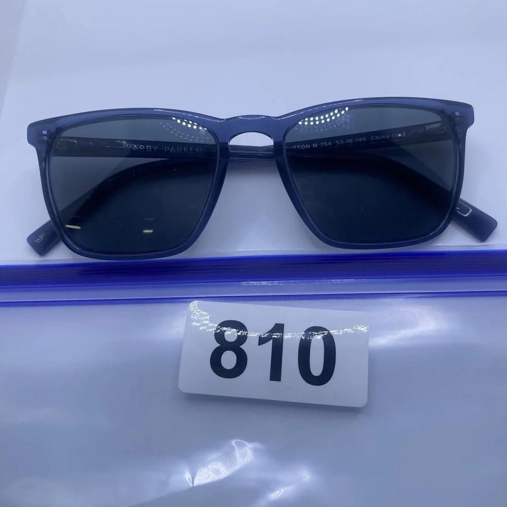 Warby Sunglasses FRAME ONLY Sutton M 754 53-18-145 Blue 810